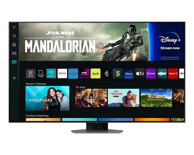 Samsung 75'' Smart TV 3840x21604K QLED UHD 100Hz HDR10 Dolby Atmos QE75Q80CATXXU (New)