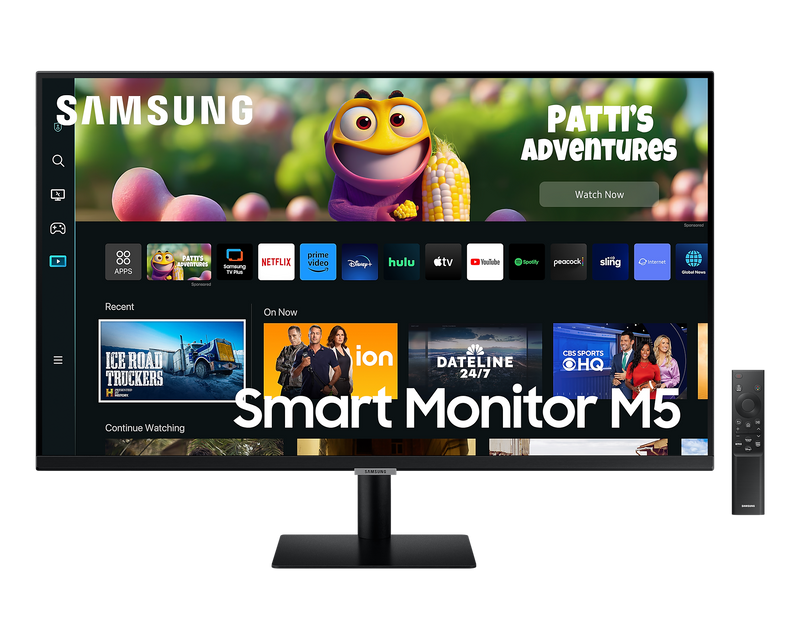 Samsung 32'' Smart Monitor M50C FHD With Speakers & Remote LS32CM500EUXXU (New)