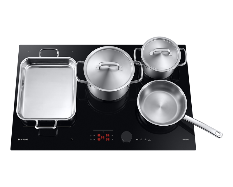 Samsung 5 Burner Induction Hob Slim Fit 80cm With Flex Zone Plus NZ85C6058FK/U1 (New)