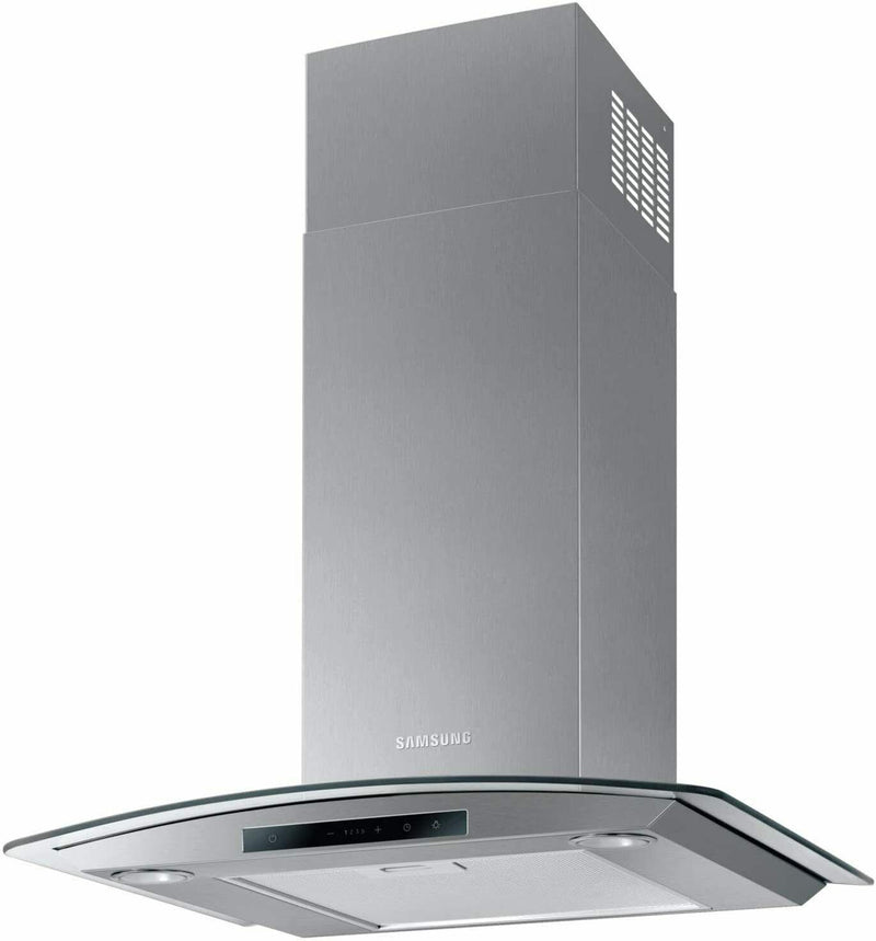 Samsung Curved Glass Wall Mount Cooker Chimney Hood 60cm NK24M5070CS/UR (New)