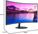 Samsung 32'' Curved Monitor 1920x1080 VA LCD FHD FreeSync 75Hz LS32C390EAUXXU (New)