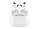 Apple AirPods Headphones (3rd Gen) With Lightning Charging Case White MPNY3ZM/A (Renewed)