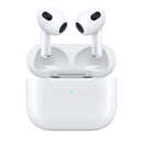 Apple AirPods Headphones (3rd Gen) With Lightning Charging Case White MPNY3ZM/A (Renewed)