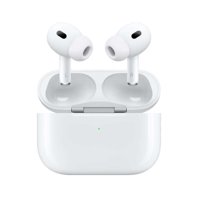 Apple AirPods Pro Headphones 2nd Generation With MagSafe Case (USB-C) MTJV3ZM/A (Renewed)