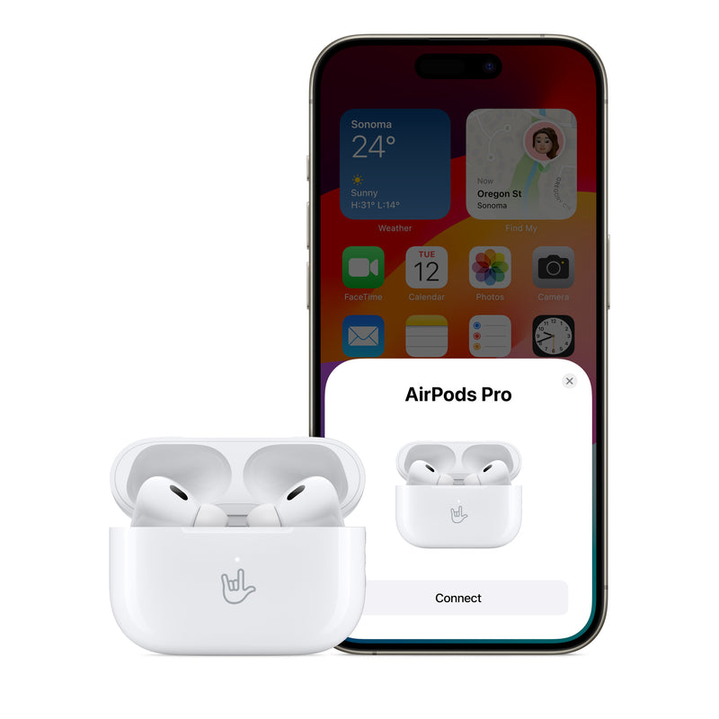 Apple AirPods Pro Headphones 2nd Generation With MagSafe Case (USB-C) MTJV3ZM/A (Renewed)