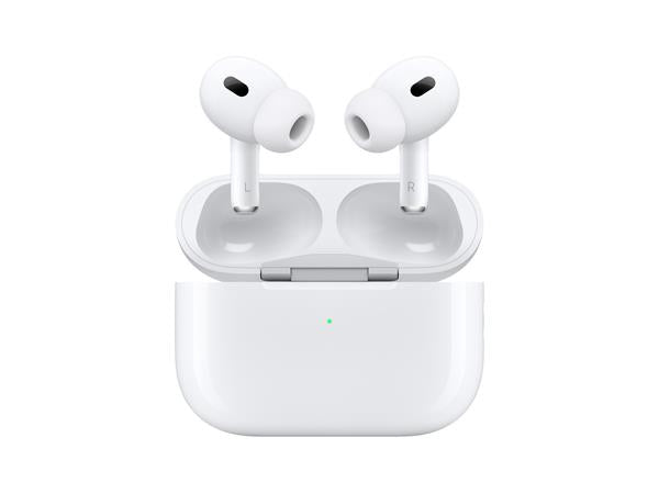 Apple AirPods Pro Heandphones 2nd Gen With MagSafe Charging Case MQD83ZM/A (Renewed)