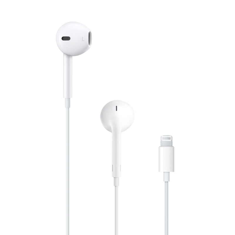 Apple EarPods Headphones With Lightning Connector White MMTN2ZM/A (Renewed)