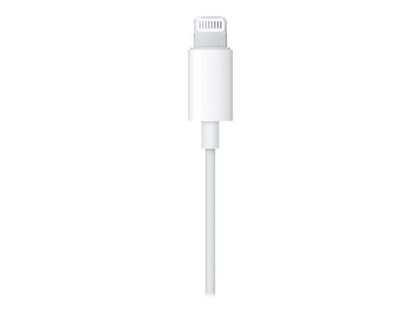 Apple EarPods Headphones With Lightning Connector White MMTN2ZM/A (Renewed)