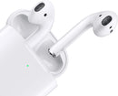 Apple AirPods Headphones With Wireless Charging Case (2nd generation) MRXJ2ZM/A (Renewed)