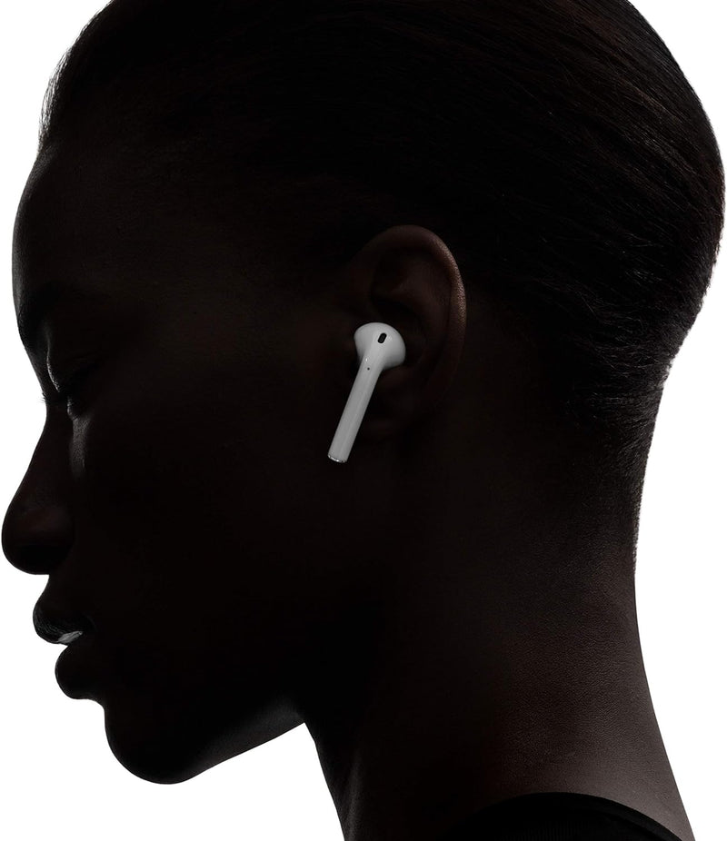 Apple AirPods Headphones With Wireless Charging Case (2nd generation) MRXJ2ZM/A (Renewed)