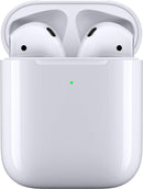 Apple AirPods Headphones With Wireless Charging Case (2nd generation) MRXJ2ZM/A (Renewed)