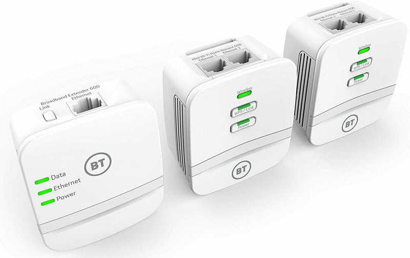 BT Mini Wi-Fi Home Hotspot 600 Multi Kit - 084289 (Renewed)