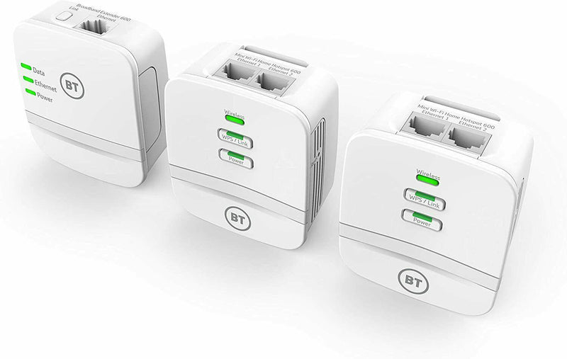 BT Mini Wi-Fi Home Hotspot 600 Multi Kit - 084289 (Renewed)