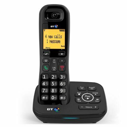 BT 1600 DECT Digital Cordless Phone Telephone With Answering Machine (New)