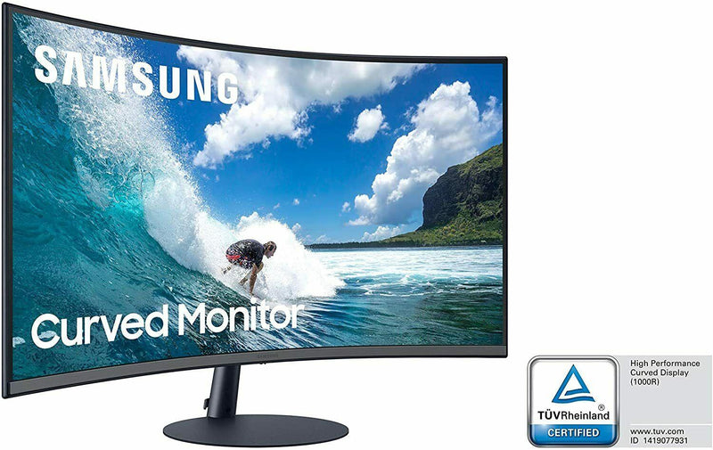 Samsung LC27T550FDUXEN 27'' Curved LCD Monitor With Optimal Curvature (New)