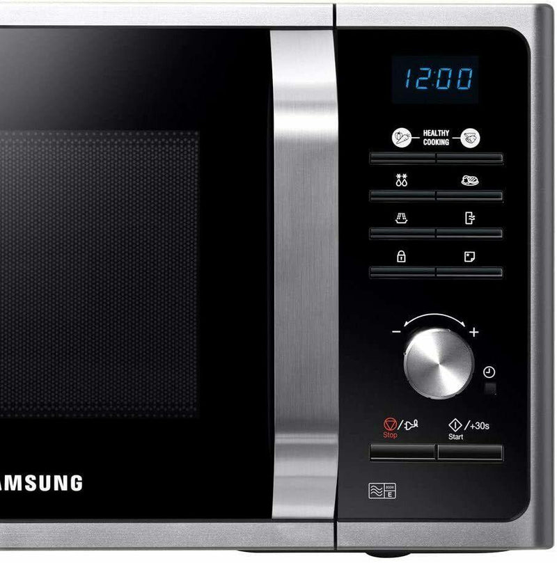 Samsung Solo Microwave Oven 800W With Healthy Cooking 23L MS23F301TAS/EU (New)