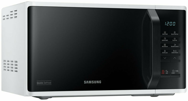 Samsung Solo Microwave Oven With Quick Defrost 23L MS23K3513AW/EU (New)