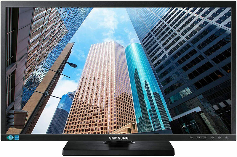 Samsung LS22E45KBSV/EN 21.5 Inch Full HD LED Monitor 1920 x 1080 DVI VGA (Renewed)