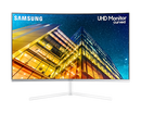 Samsung LU32R591CWUXEN 32 Inch Curved UHD High Resolution Monitor White (Renewed)