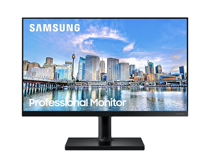 Samsung LF24T450FQUXEN 24 Inch Full HD IPS Monitor With Height Adjustable Stand (Renewed)