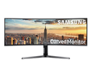 Samsung LC43J890DKUXEN 43 Inch Ultra WQHD Curved USB-C Monitor With Speakers (New)