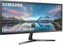 Samsung LS34J552WQUXEN 34 Inch Ultra Wide LED Monitor - WQHD 3440x1440 Freesync (New)