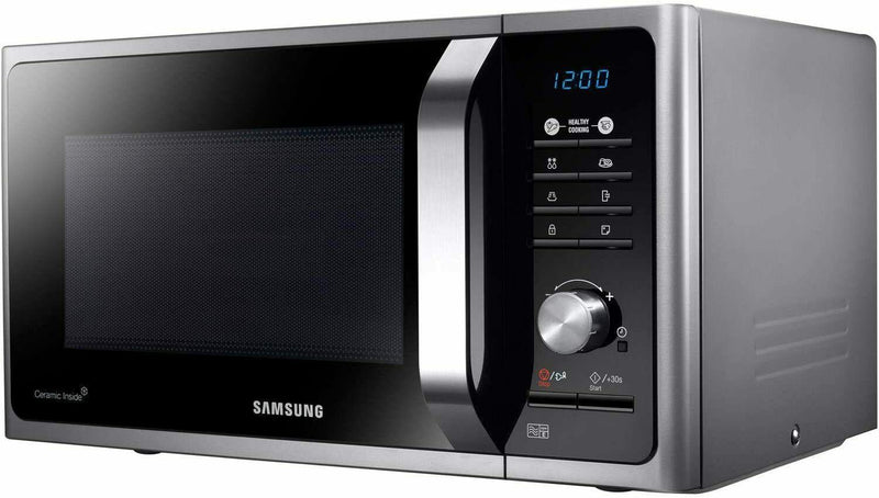 Samsung Solo Microwave Oven With Healthy Cooking 800W 23L MS23F301TAS/EU (New)