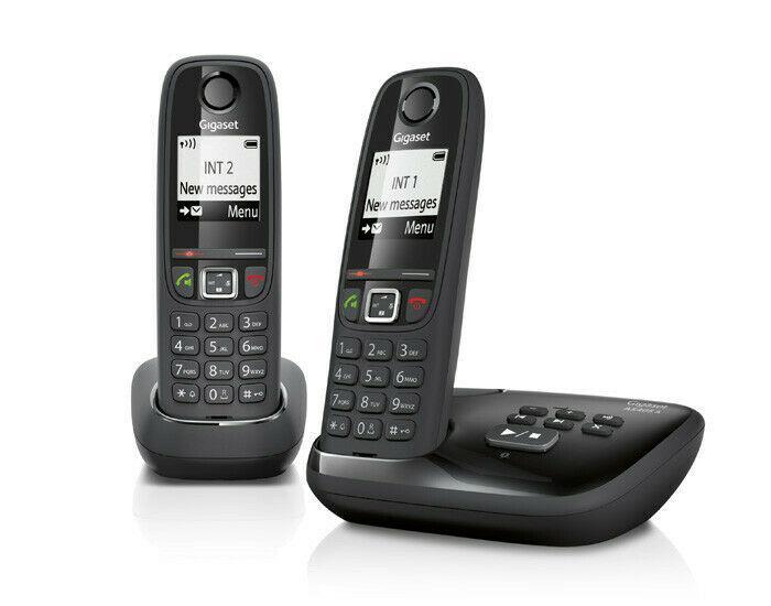 Gigaset AS405A Duo Digital Cordless Phone With Answer Machine (New)
