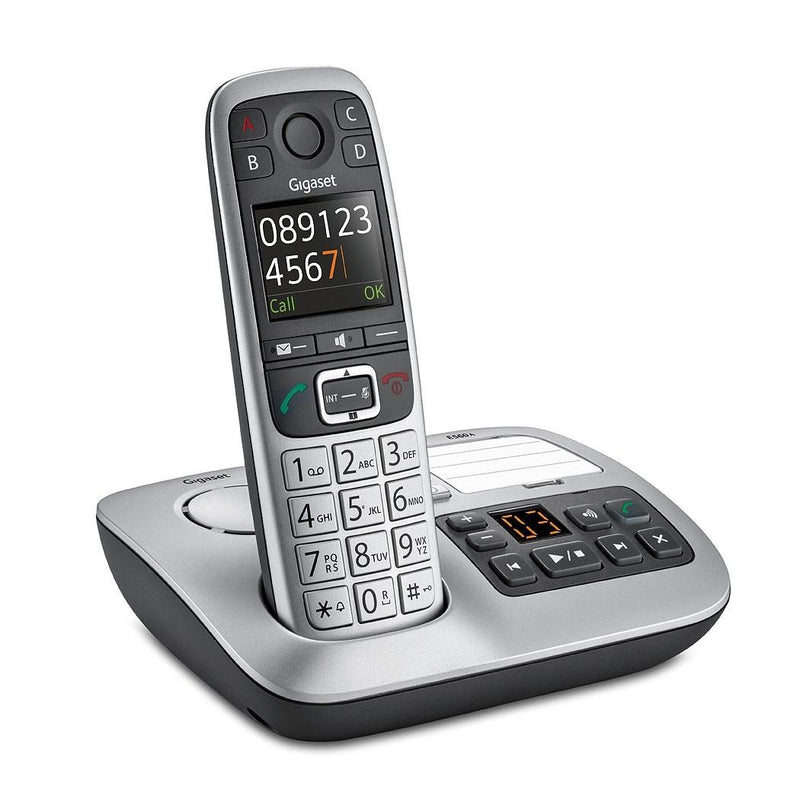 Gigaset E560A Cordless Phone Single Handset With Big Buttons (Renewed)