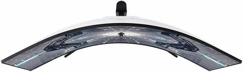 Samsung 49 Inch Odyssey G9 Curved QLED Dual-QHD 32:9 Gaming Monitor Black White (New)