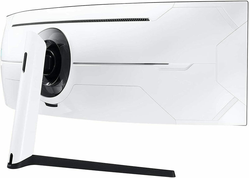 Samsung 49 Inch Odyssey G9 Curved QLED Dual-QHD 32:9 Gaming Monitor Black White (New)
