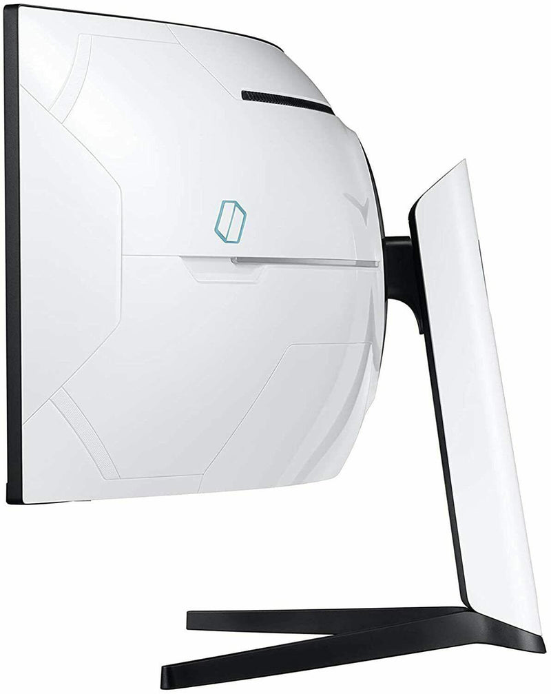 Samsung 49 Inch Odyssey G9 Curved QLED Dual-QHD 32:9 Gaming Monitor Black White (New)