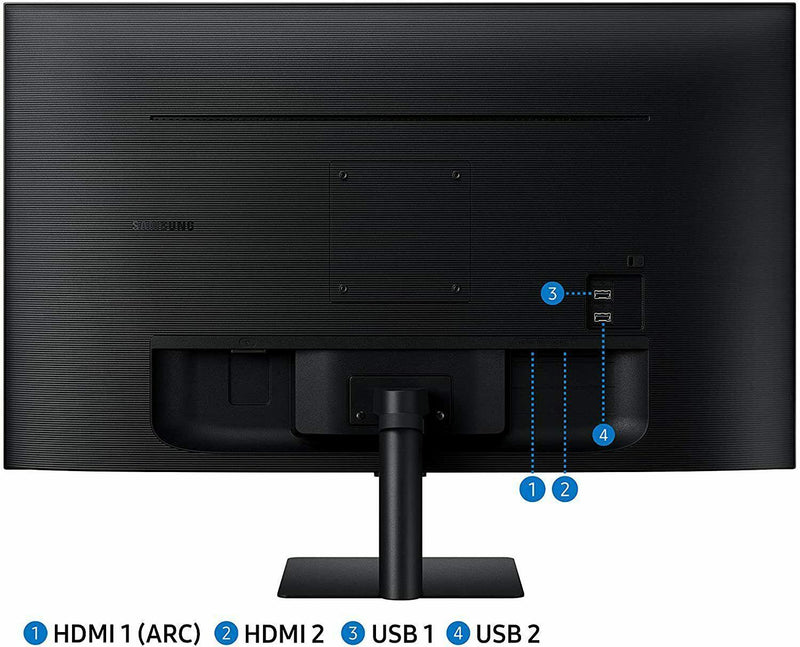 Samsung LS32AM500NUXEN 32'' Full HD Smart Monitor With Speakers And Remote (Renewed)