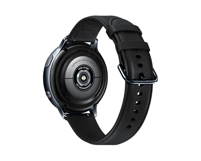 Samsung SM-R835FSKABTU Galaxy Watch Active2 LTE Wi-Fi Black Stainless Steel 40mm (Renewed)