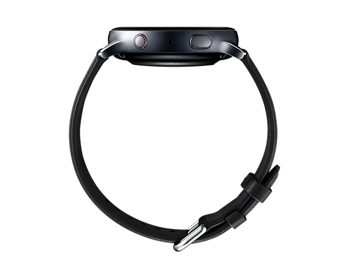 Samsung SM-R835FSKABTU Galaxy Watch Active2 LTE Wi-Fi Black Stainless Steel 40mm (Renewed)