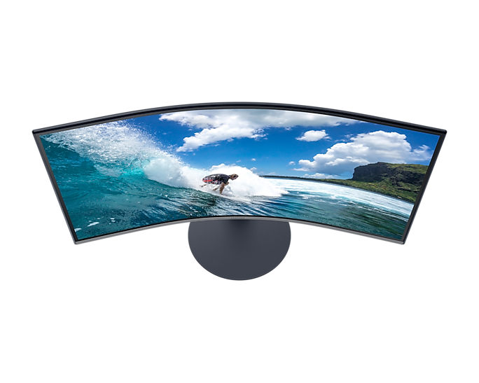 Samsung LC24T550FDUXEN 24 Inch Curved Full HD Monitor 1920 x 1080 (New)