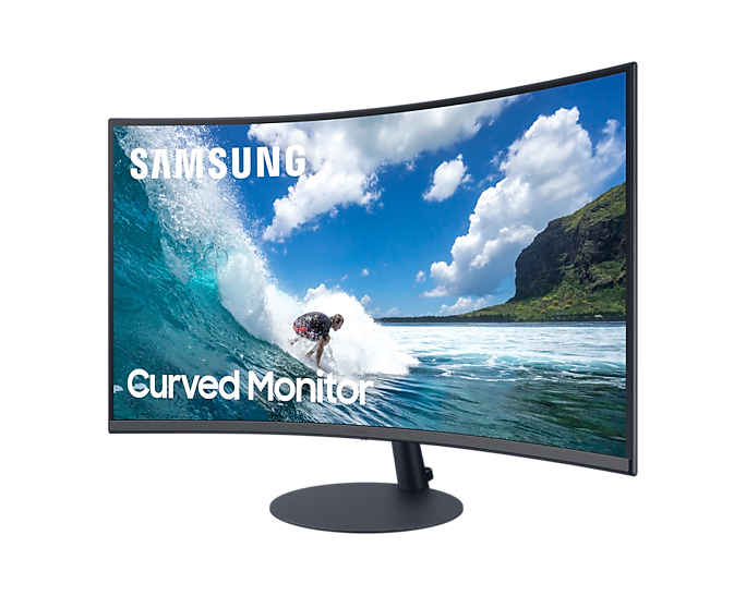 Samsung LC24T550FDUXEN 24 Inch Curved Full HD Monitor 1920 x 1080 (New)