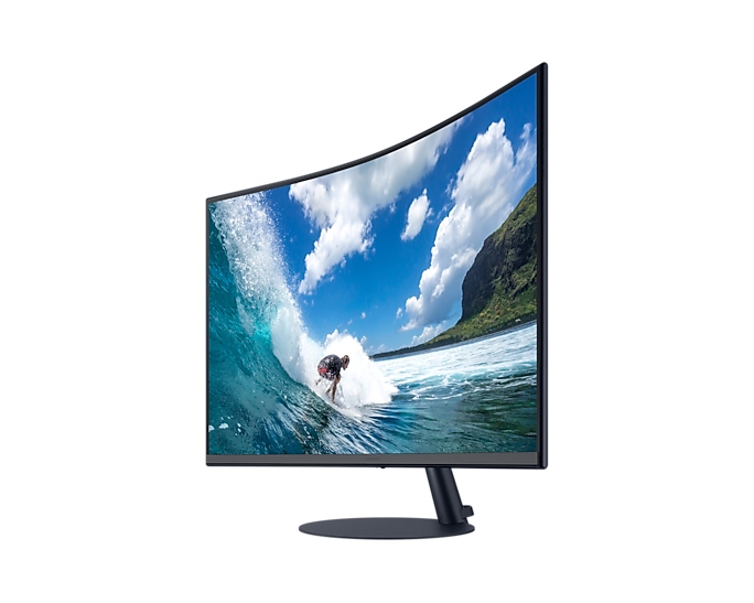 Samsung LC24T550FDUXEN 24 Inch Curved Full HD Monitor 1920 x 1080 (New)