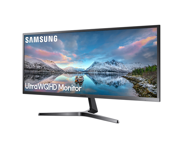 Samsung LS34J550WQRXXU 34'' SJ55W Ultra Wide WQHD LED Monitor - 3440x1440 HDMI (Renewed)