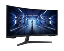 Samsung LC34G55TWWUXEN 34'' Odyssey G5 WQHD Gaming Monitor 1000R Curved Screen (New)