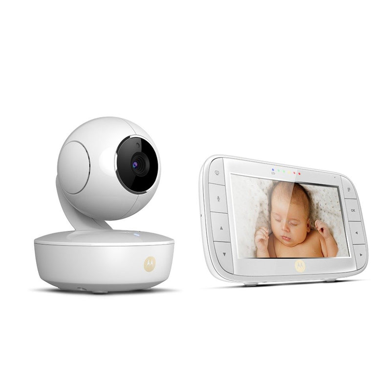 Motorola Digital Video Baby Monitor MBP50 5'' Screen Night Vision (Renewed)