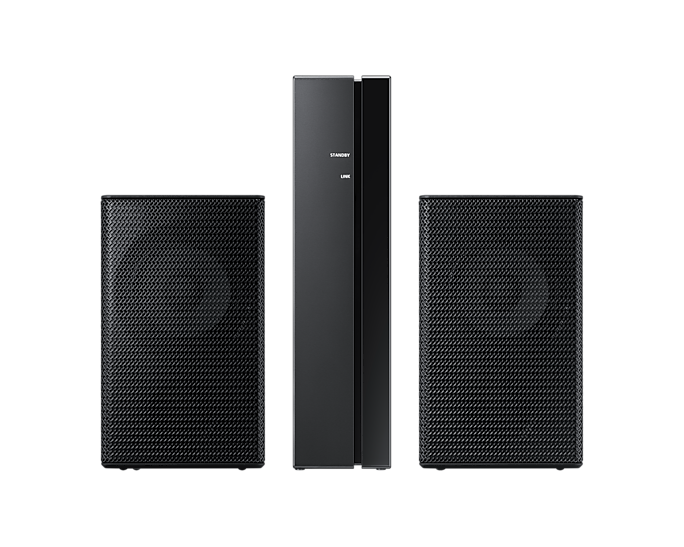 Samsung Sound+ SWA-9000S Wireless Surround Rear Speakers (Renewed)