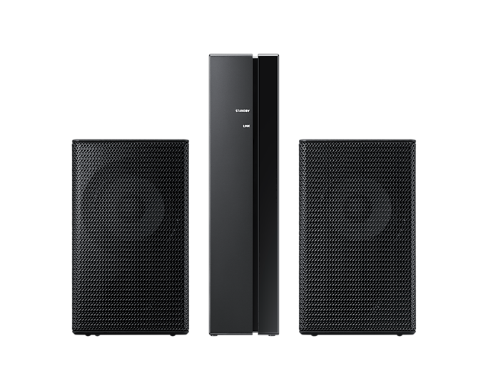 Samsung SWA-9100S 2.0ch Wireless Rear Speaker Kit (2021) (Renewed)