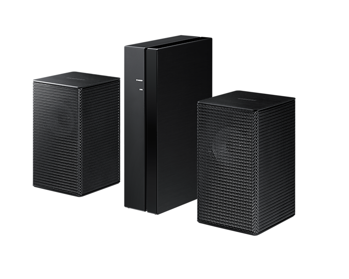 Samsung SWA-9100S 2.0ch Wireless Rear Speaker Kit (2021) (Renewed)