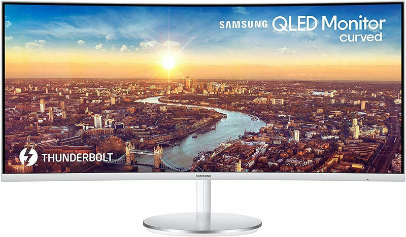 Samsung 34 Inch Ultra Wide Screen Thunderbolt 3 Curved LED Monitor With Speakers (New)