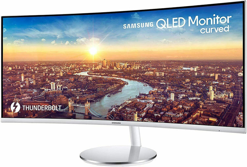 Samsung 34 Inch Ultra Wide Screen Thunderbolt 3 Curved LED Monitor With Speakers (New)