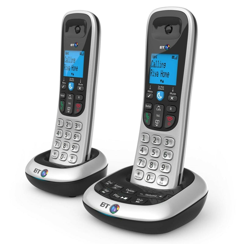BT 2700 Twin Digital Cordless Home Phone Nuisance Call Blocker Speakerphone (New)