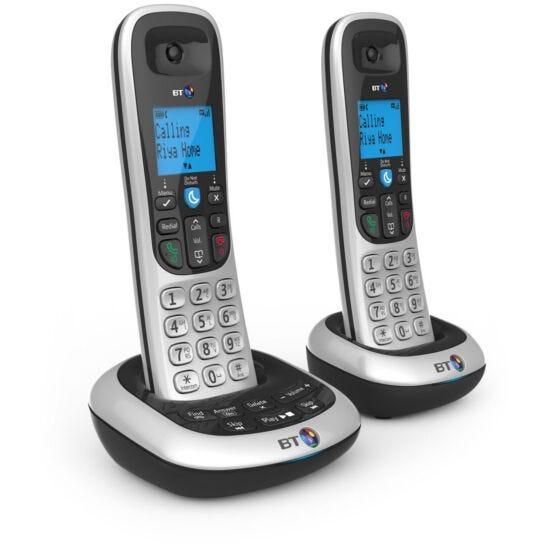 BT 2700 Twin Digital Cordless Home Phone Nuisance Call Blocker Speakerphone (New)