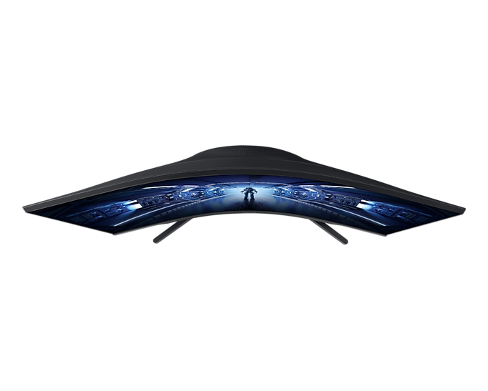 Samsung Curved Gaming Monitor 27'' G55T Wide-QHD LC27G55TQWRXXU 144Hz 2560x1440 (Renewed)