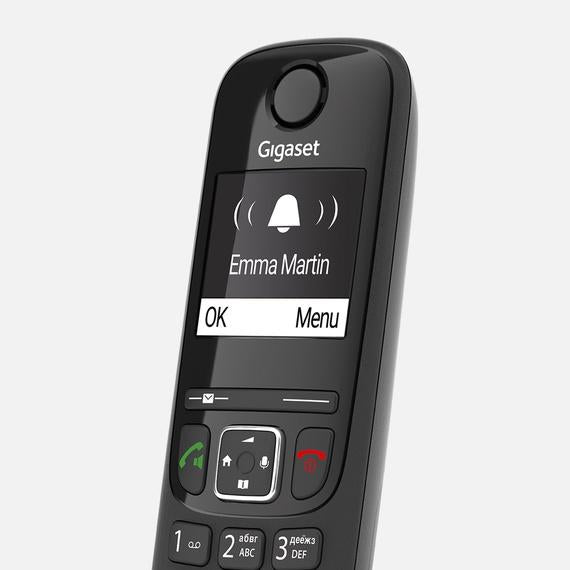 Gigaset AS690A Cordless Phone Twin Handsets With Answering Machine (Renewed)